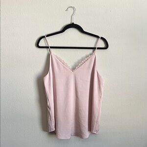 Express Blush Lace Detail Cami